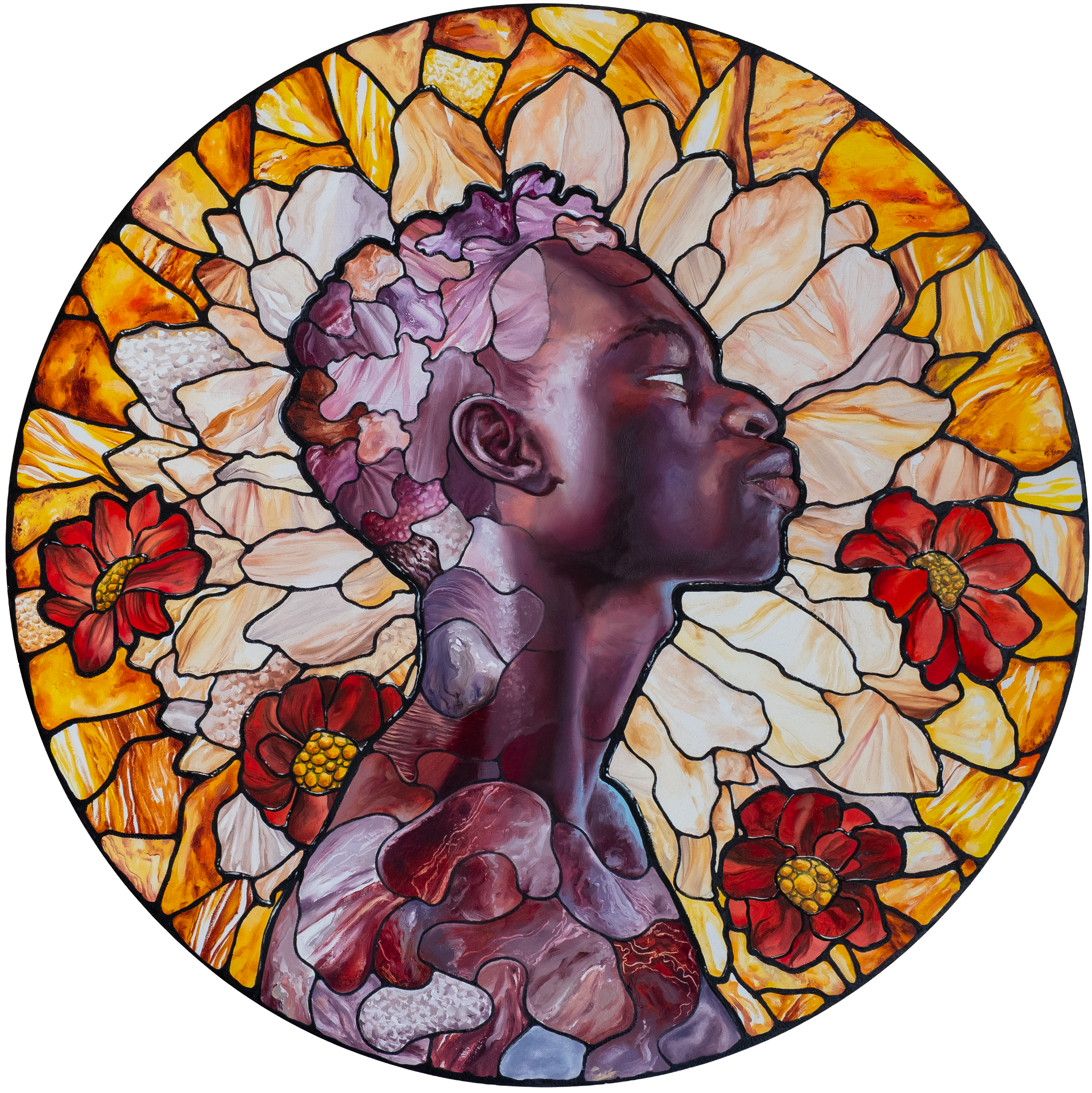 Black Stained Glass
