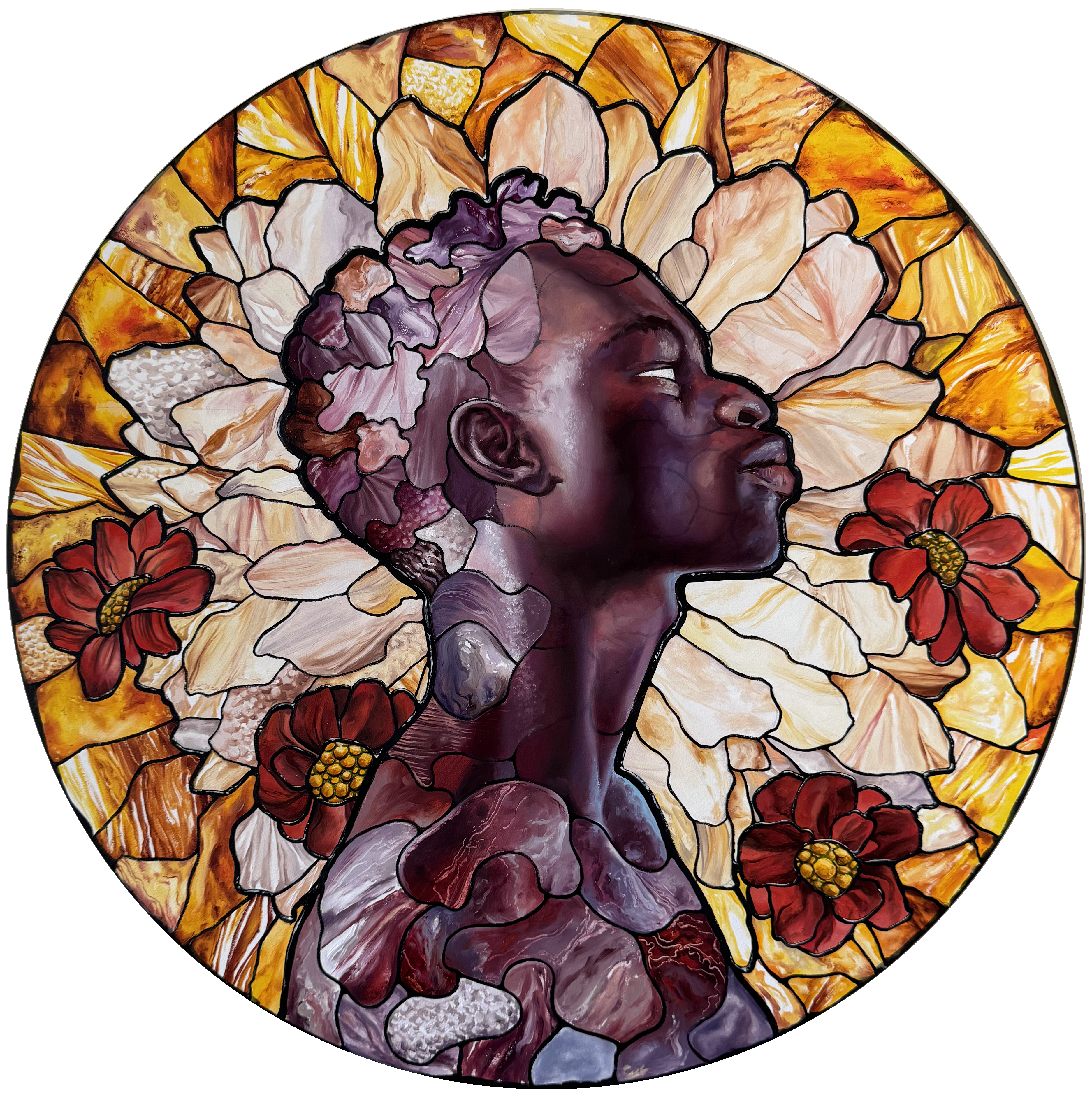 Black Stained Glass